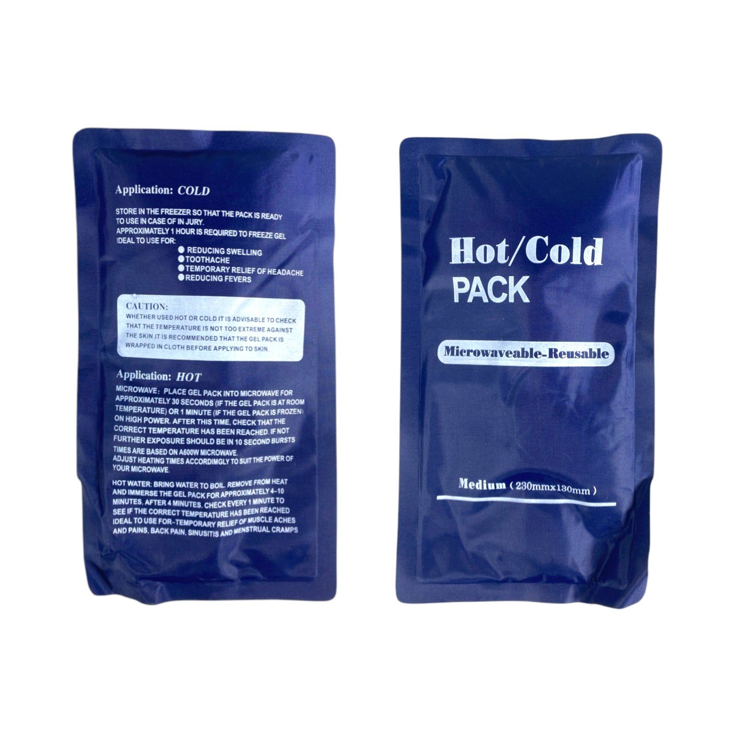 BINGRE Kompres Panas Dingin Hot Cold Gel Pack 2in1 Reusable - HC21 - Blue 3