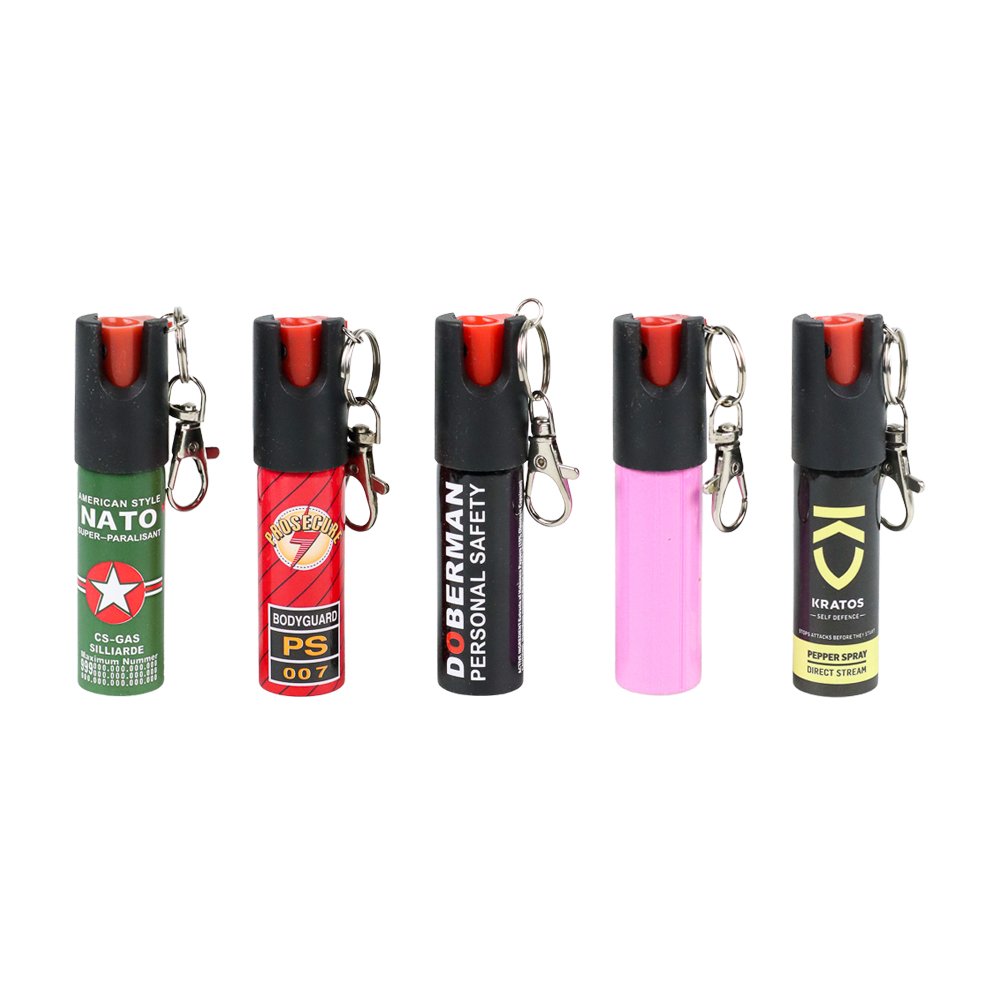JA Guard Semprot Lada Perlindungan Diri Capsaicin Pepper Spray 20ml - PS007 - Multi-Color 4