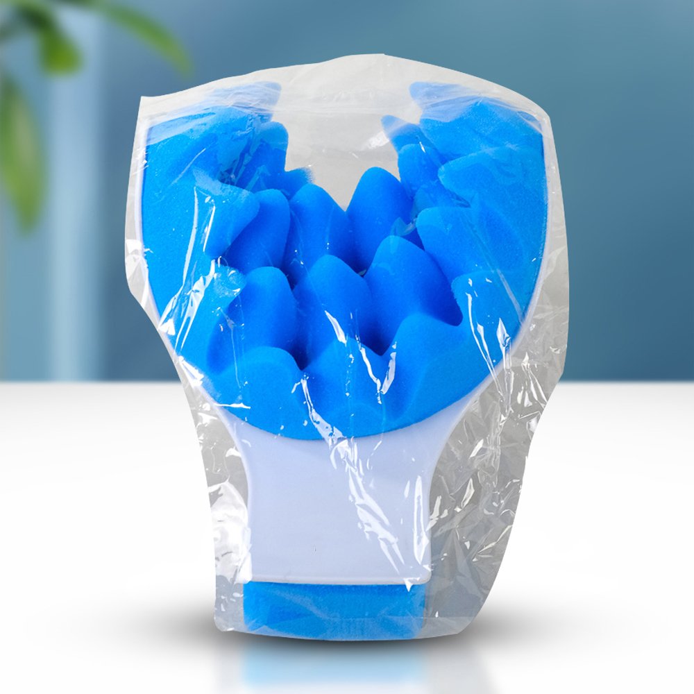 TaffHOME Bantal Relaksasi Leher Punggung Neck Pain Relief - HBF001 - Blue 6