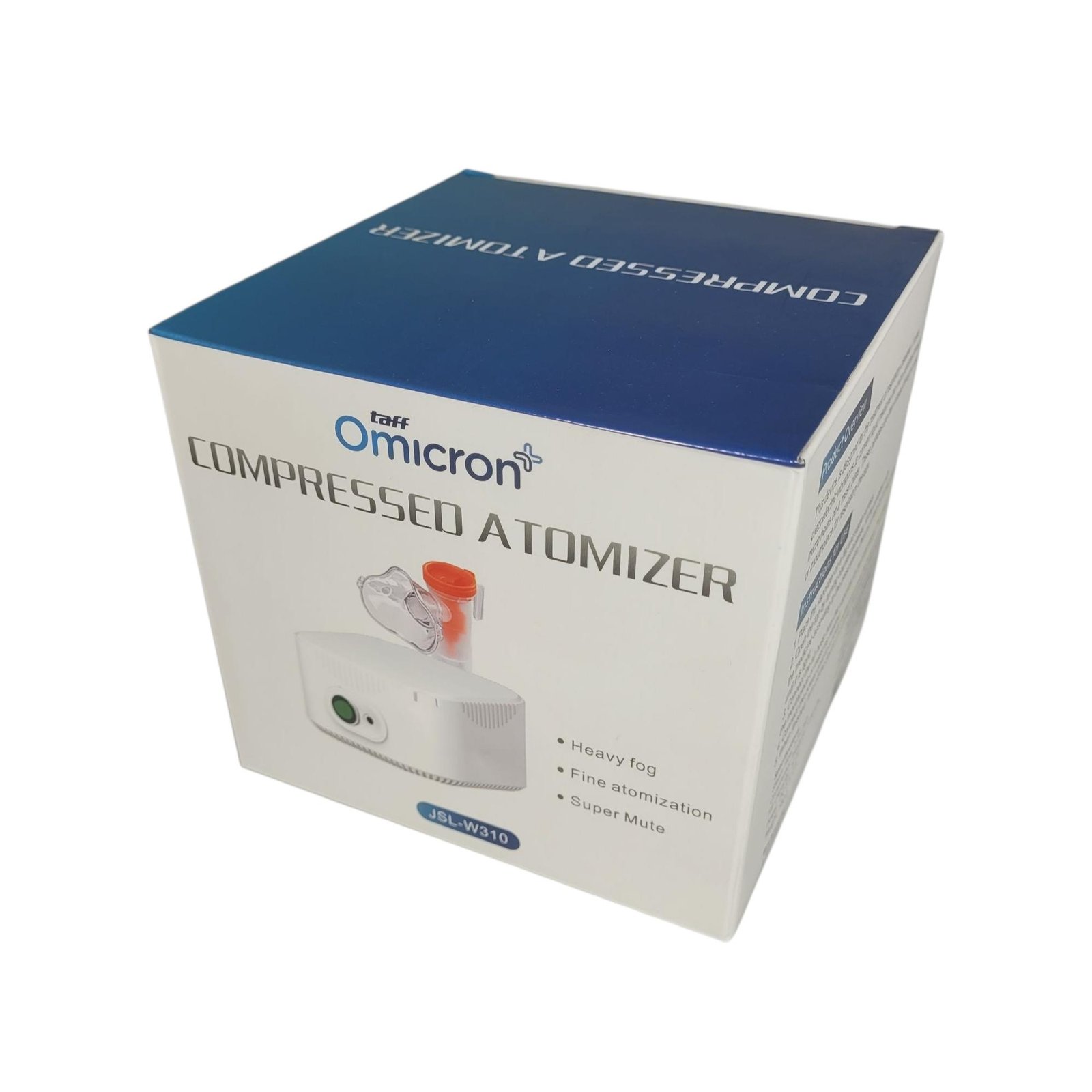 TaffOmicron Alat Terapi Pernapasan Compressor Nebulizer Inhaler - JSL-W310 - White 9