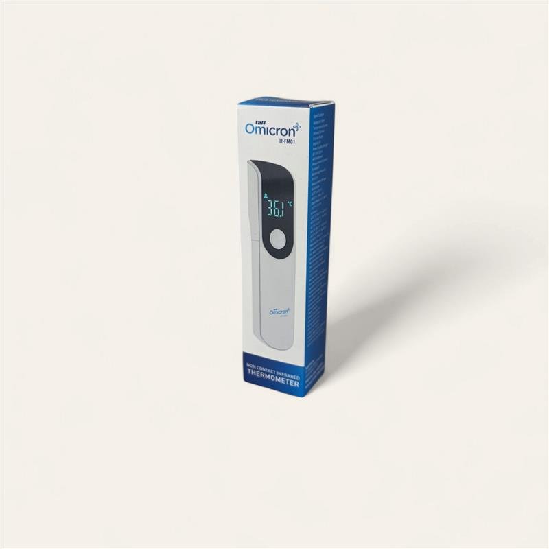 TaffOmicron Termometer Suhu Badan Digital Thermogun Infrared Dual Mode - IR-FM01 - White 4