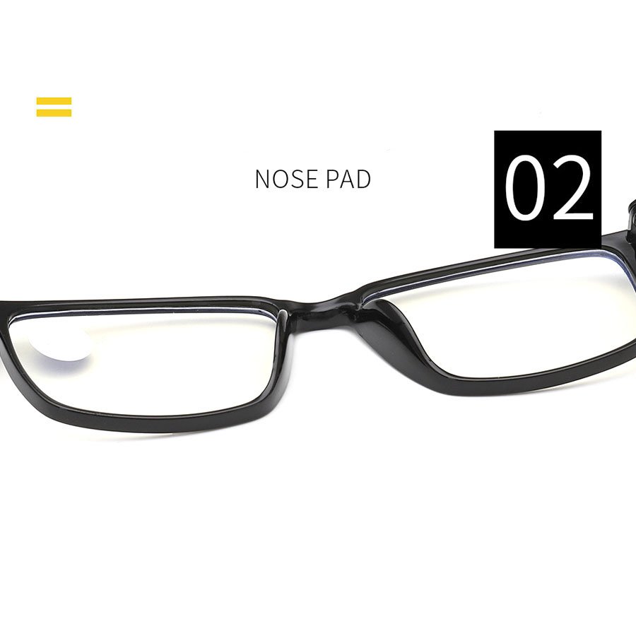 Trends Kacamata Anti Radiasi Ultraviolet Proof Anti Blue Light Glasses - TZ06 - Black 4