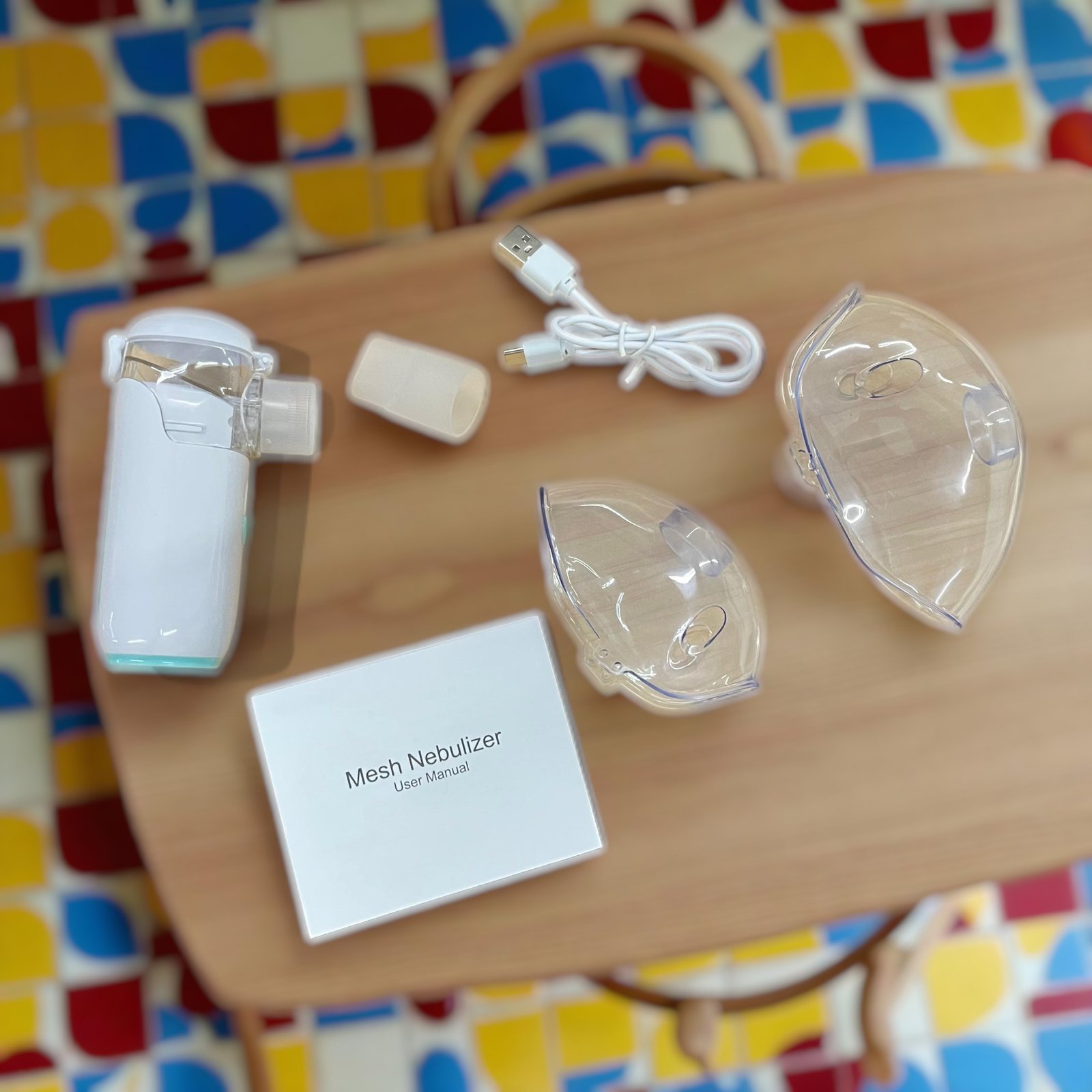 Wantobie Alat Terapi Pernapasan Handheld Nebulizer Inhaler Atomizer - ZH-N3 - White 5