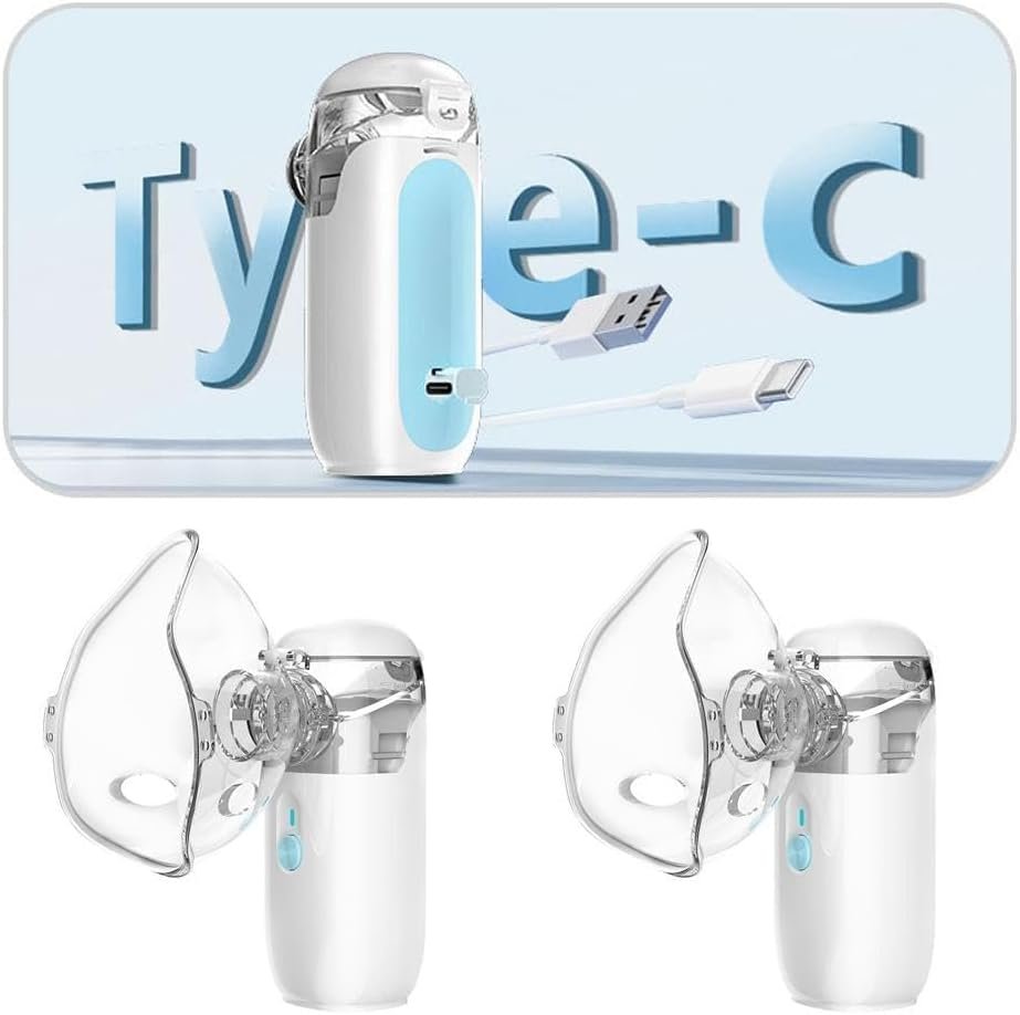 Wantobie Alat Terapi Pernapasan Handheld Nebulizer Inhaler Atomizer - ZH-N3 - White 4