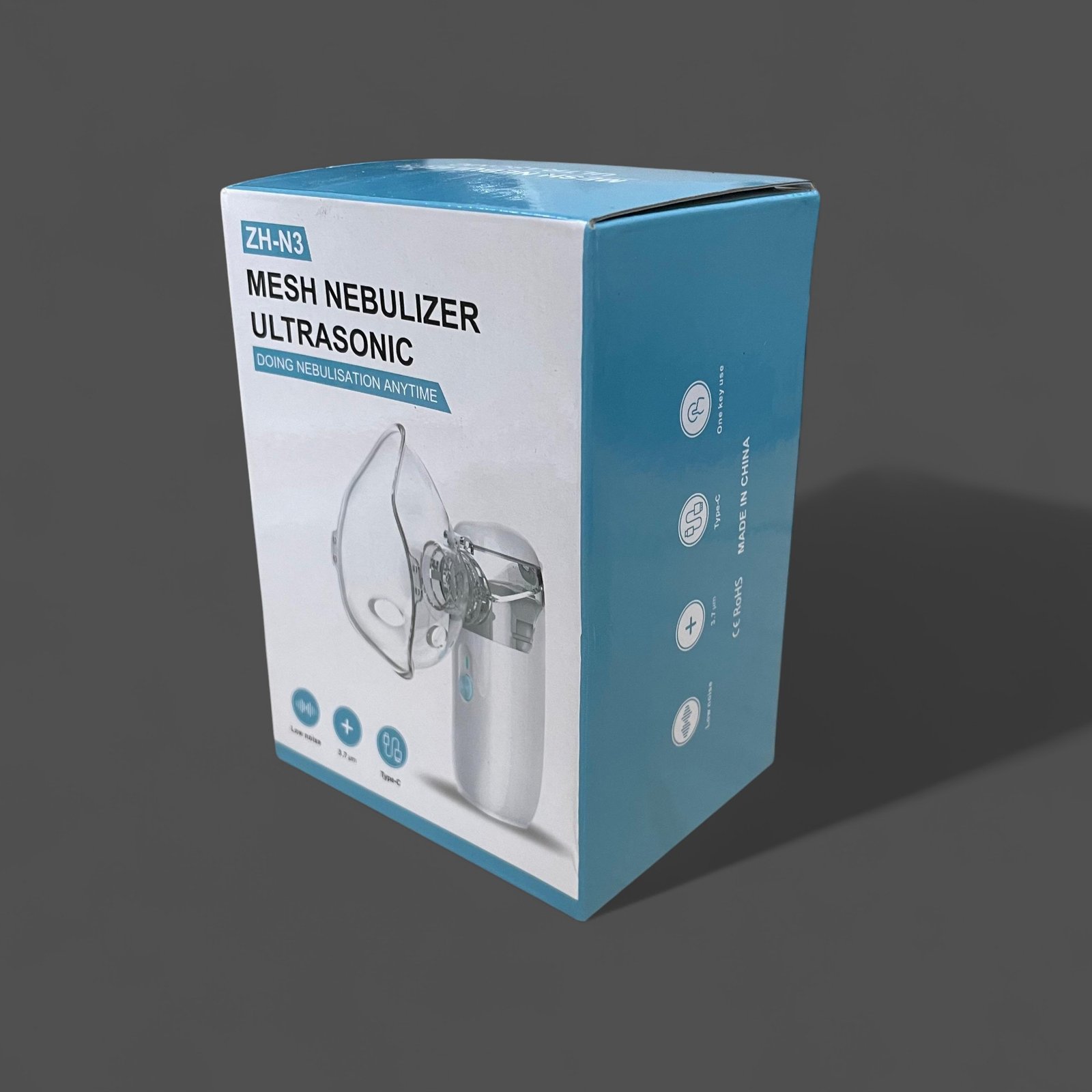 Wantobie Alat Terapi Pernapasan Handheld Nebulizer Inhaler Atomizer - ZH-N3 - White 9
